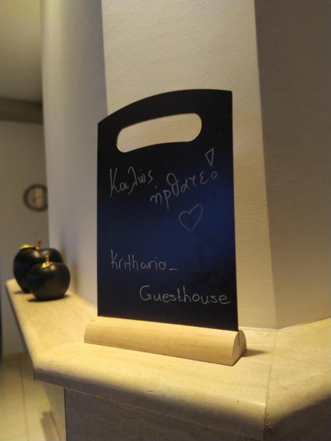 Kritharia Guesthouse Volos Екстер'єр фото